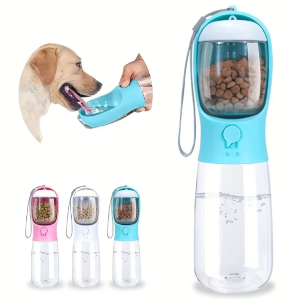 Portable Dog Cat Water Bottle with Storage Food and Water Container | BUY ONE GET ONE 50% OFF